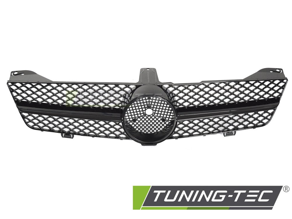 Sportgrill Schwarz glänzend passend für Mercedes CLS C219 08-10