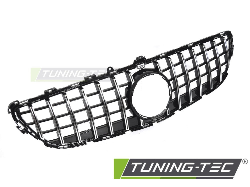 Sportgrill Schwarz/Chrom passend für Mercedes CLS C218 14-18