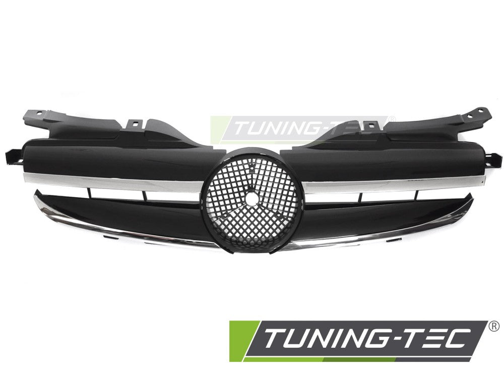 Sportgrill Schwarz/Chrom passend für Mercedes SLK R170 96-04