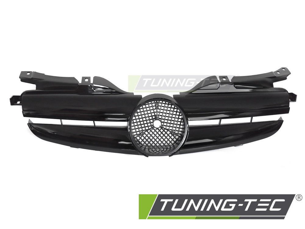 Sportgrill Schwarz glänzend passend für Mercedes SLK R170 96-04