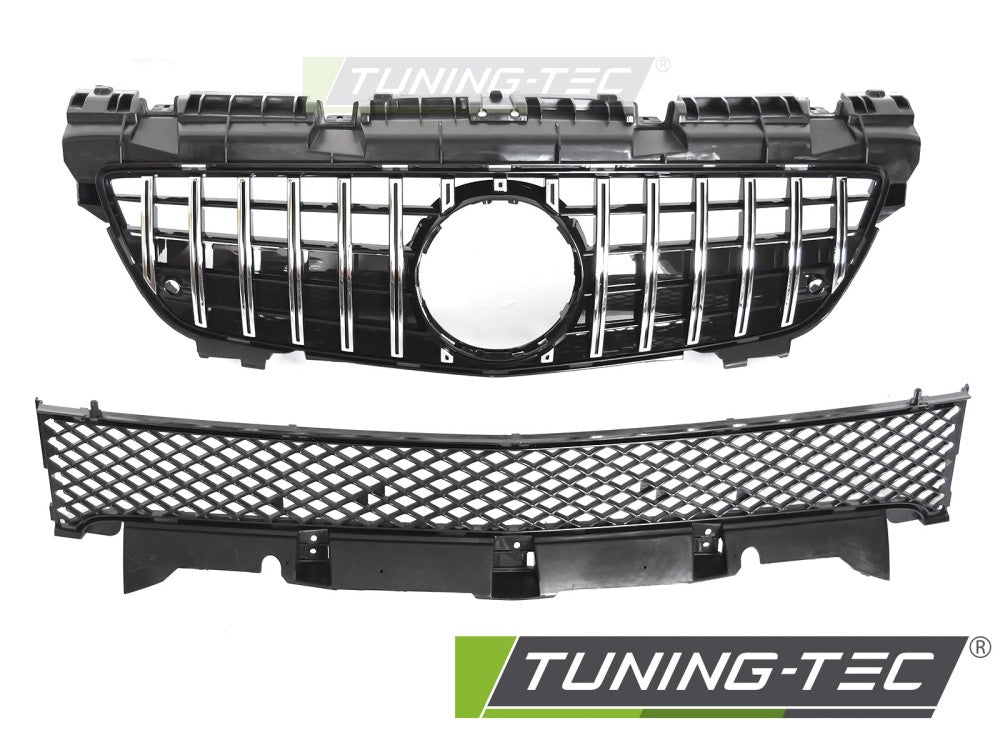 Sportgrill Schwarz/Chrom passend für Mercedes SLK R172 11-15