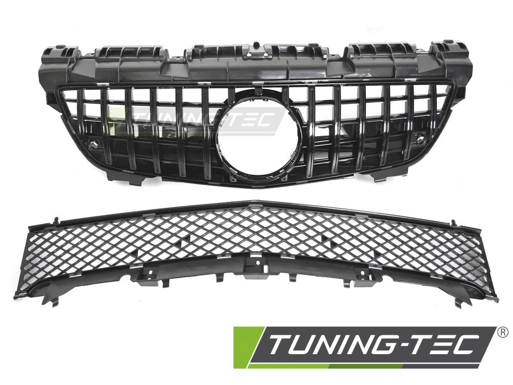 Sportgrill Schwarz glänzend passend für Mercedes SLK R172 11-15