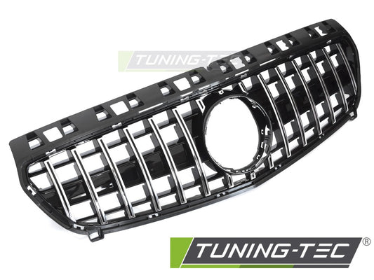 Sportgrill Schwarz/Chrom passend für Mercedes W176 12-15
