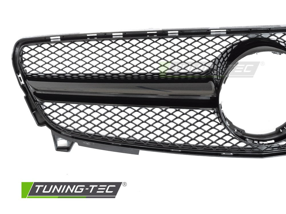Sportgrill Schwarz glänzend passend für Mercedes W176 15-18