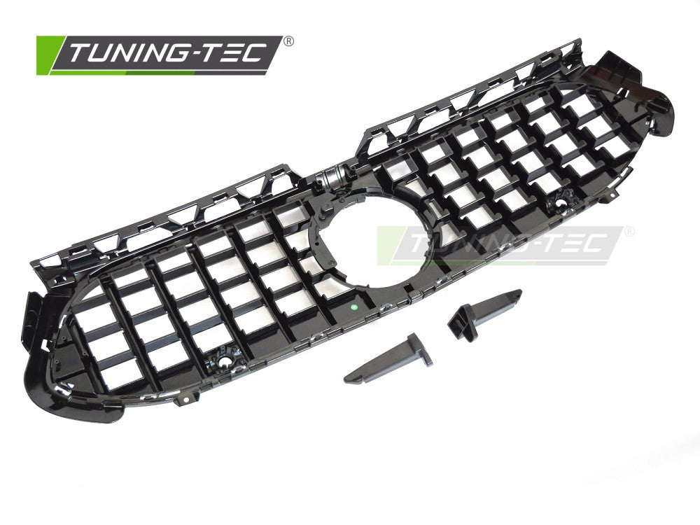 Sportgrill Schwarz glänzend passend für Mercedes W177 22-