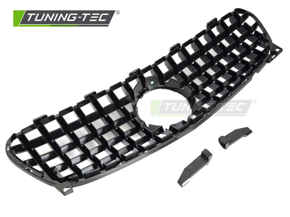 Sportgrill Schwarz glänzend passend für Mercedes GLA X156 16-19
