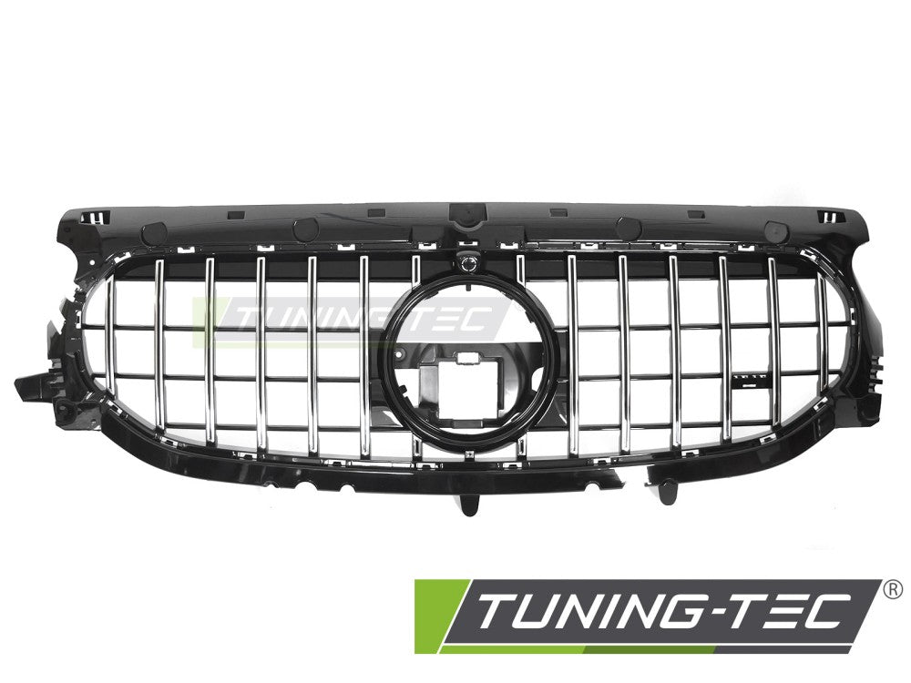 Sportgrill Schwarz/Chrom passend für Mercedes GLA H247 19-23