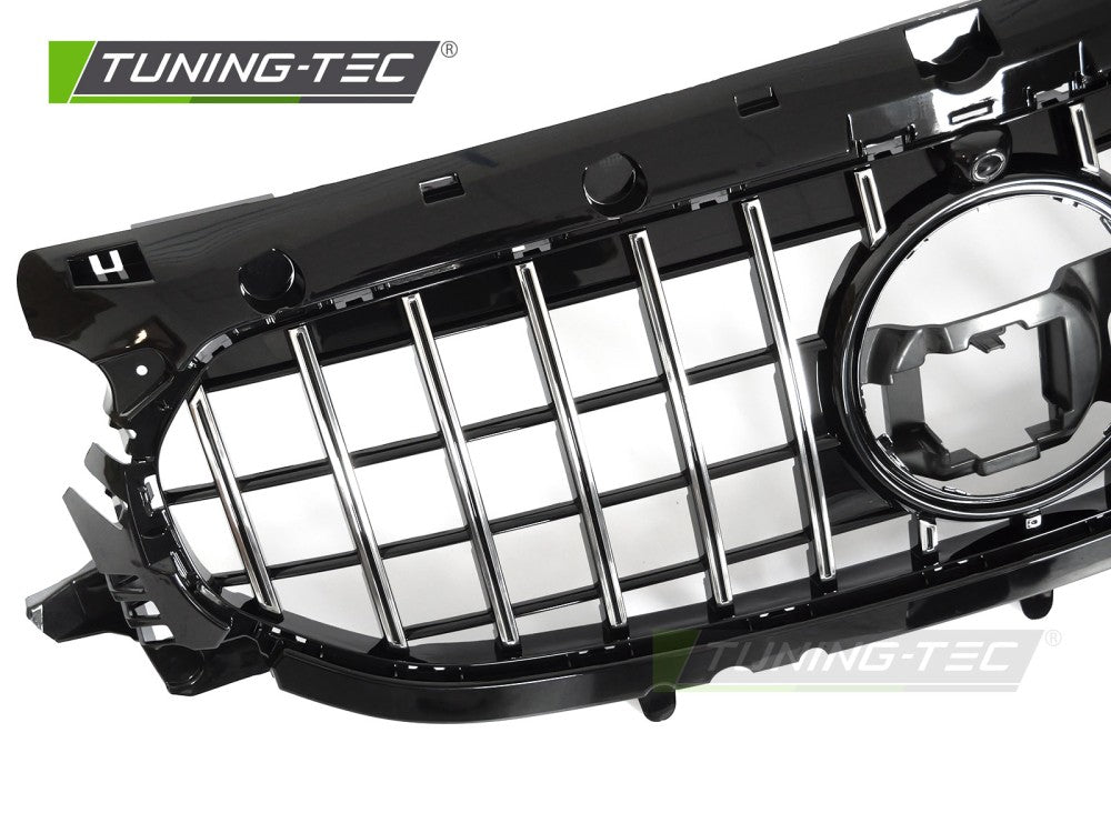 Sportgrill Schwarz/Chrom passend für Mercedes GLA H247 19-23