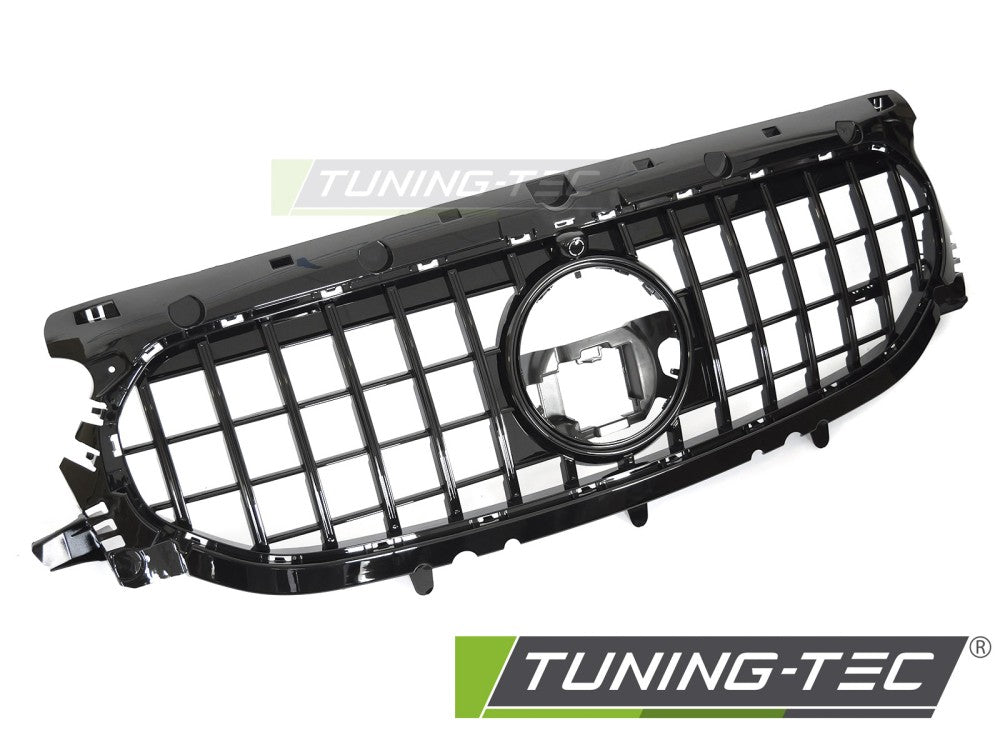 Sportgrill Schwarz glänzend passend für Mercedes GLA H247 19-23