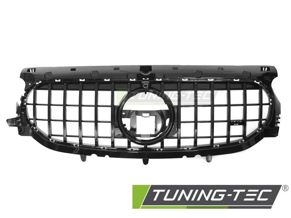 Sportgrill Schwarz glänzend passend für Mercedes GLA H247 19-23