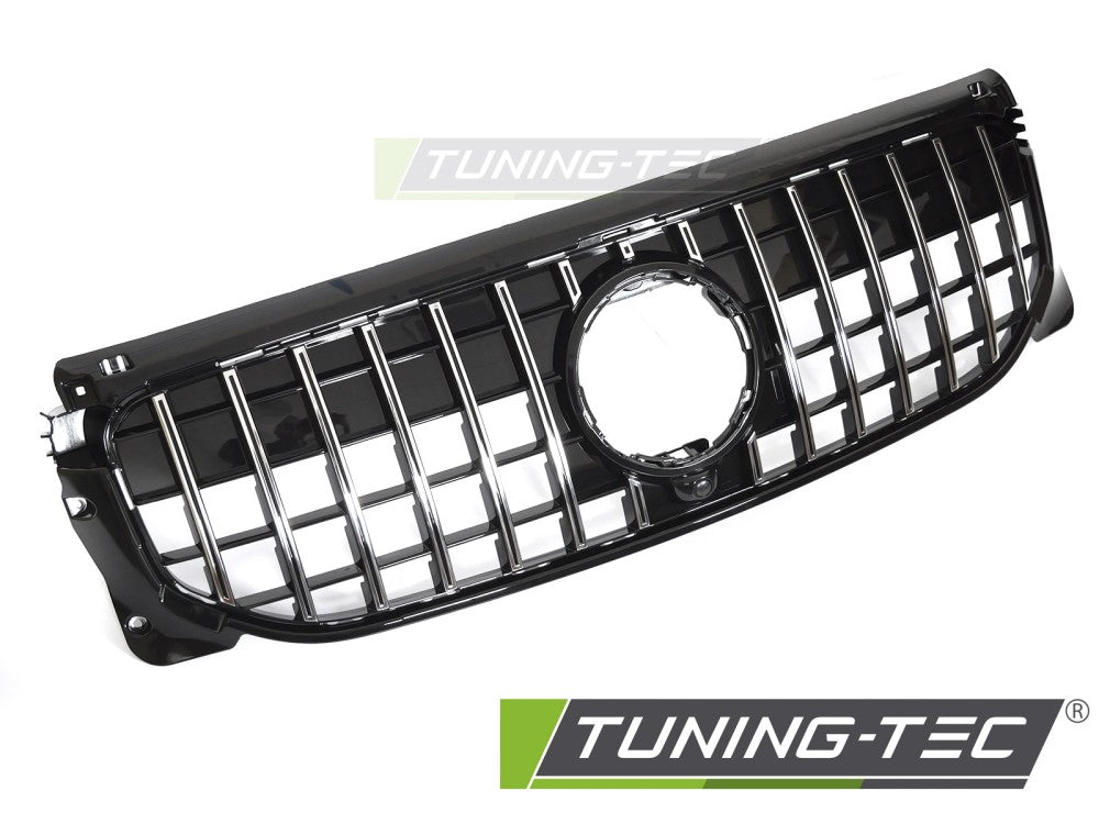 Sportgrill Schwarz/Chrom passend für Mercedes GLB X247 19-23
