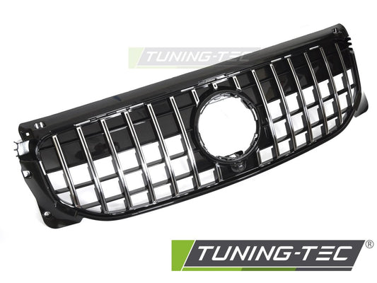 Sportgrill Schwarz/Chrom passend für Mercedes GLB X247 19-23