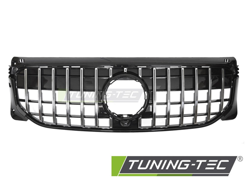 Sportgrill Schwarz/Chrom passend für Mercedes GLB X247 19-23
