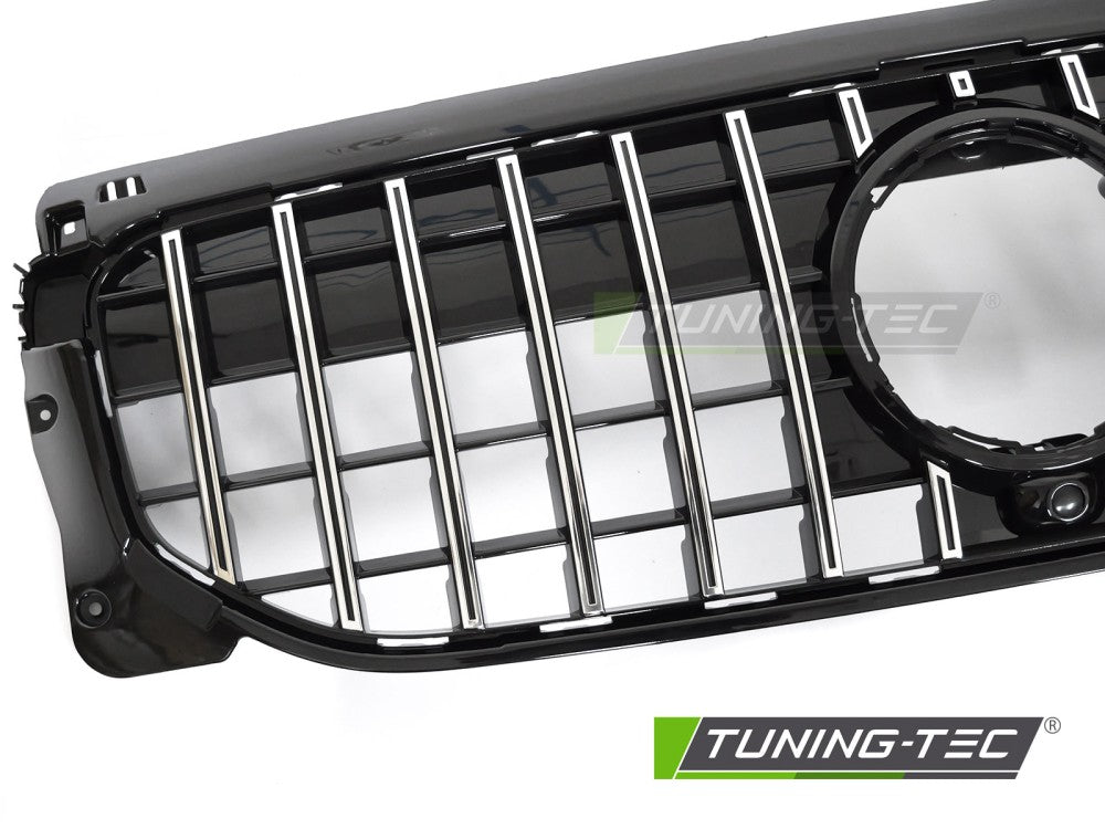 Sportgrill Schwarz/Chrom passend für Mercedes GLB X247 19-23