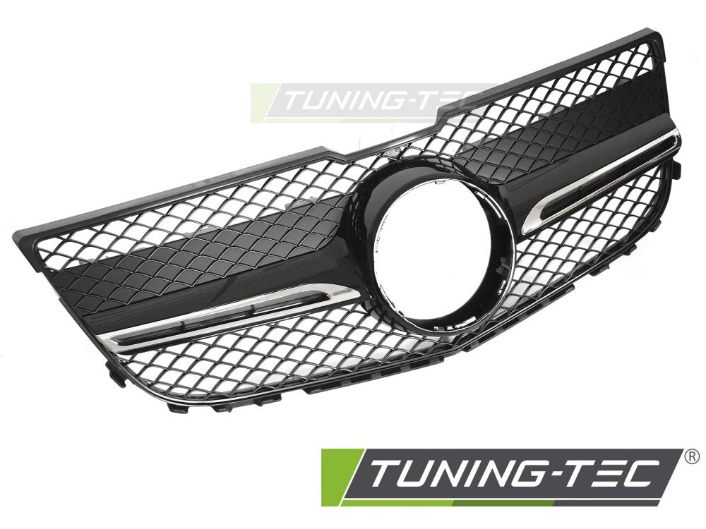 Sportgrill Schwarz/Chrom passend für Mercedes GLK X204 13-15