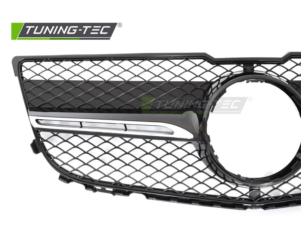 Sportgrill Schwarz/Chrom passend für Mercedes GLK X204 13-15