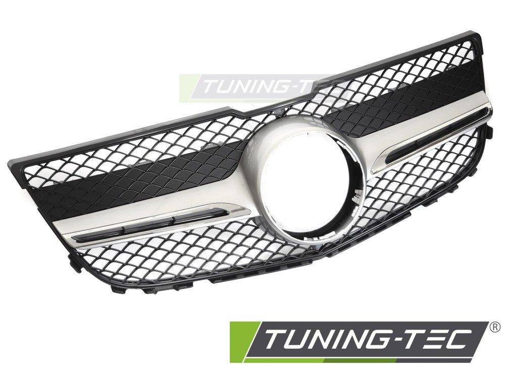 Sportgrill Silber/Chrom passend für Mercedes GLK X204 13-15