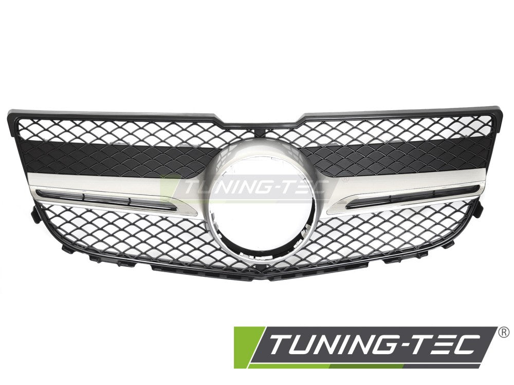 Sportgrill Silber/Chrom passend für Mercedes GLK X204 13-15
