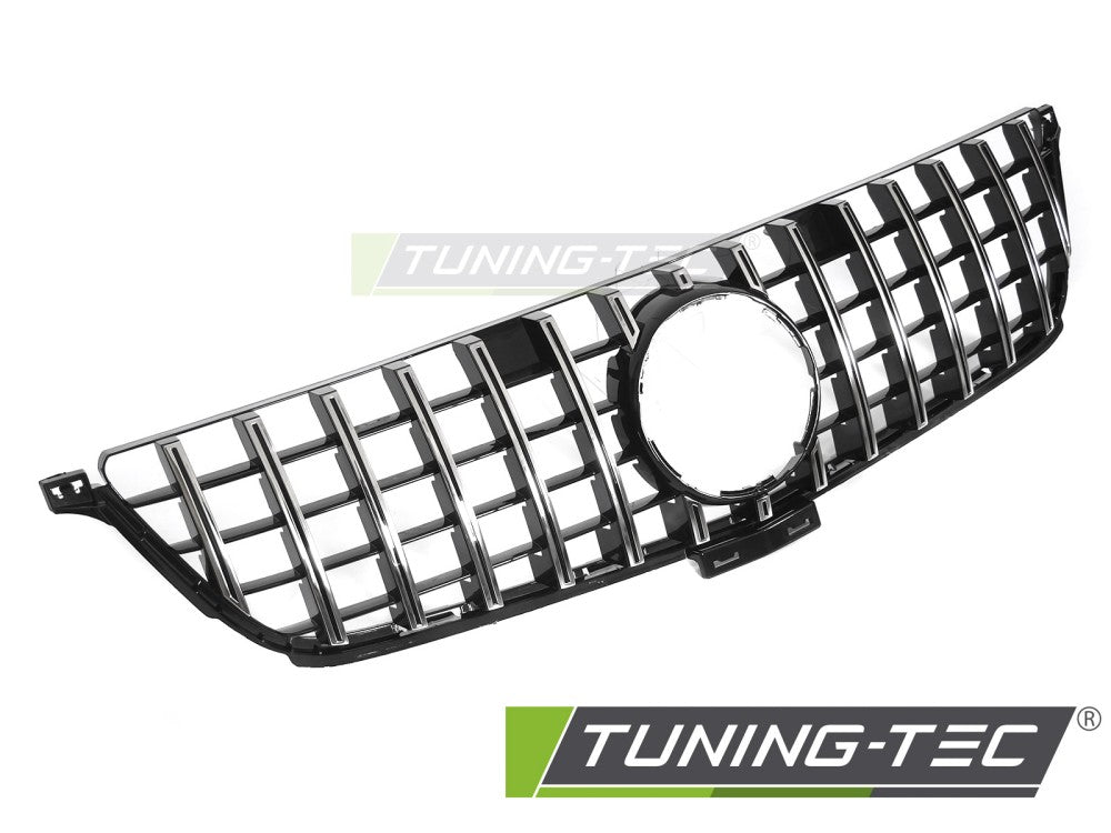 Sportgrill Schwarz/Chrom passend für Mercedes M-CLASS W166 11-15