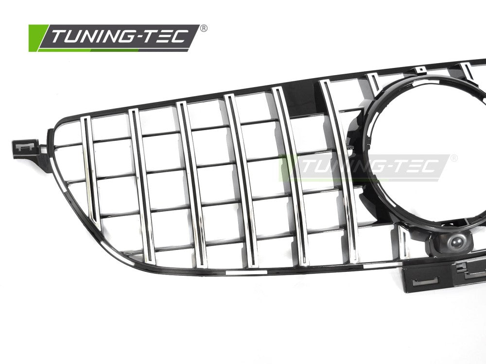 Sportgrill Schwarz/Chrom passend für Mercedes GLE W166 15-19