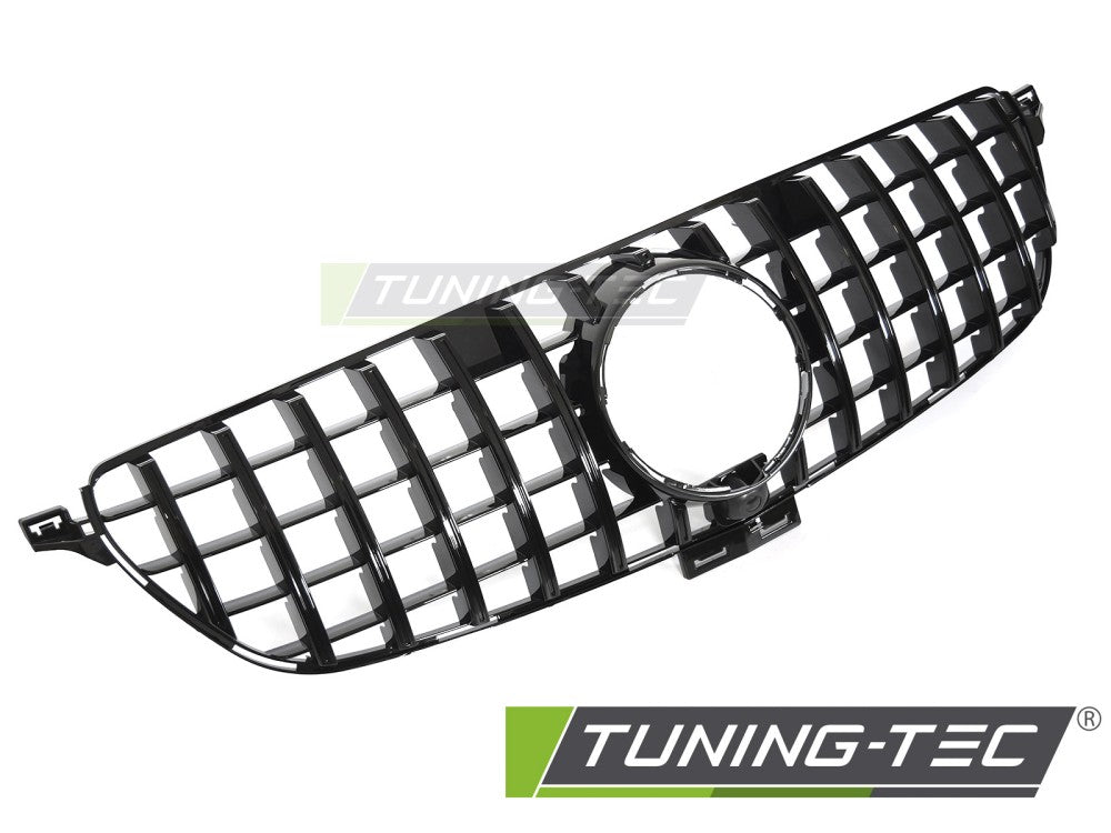 Sportgrill Schwarz glänzend passend für Mercedes GLE W166 15-19