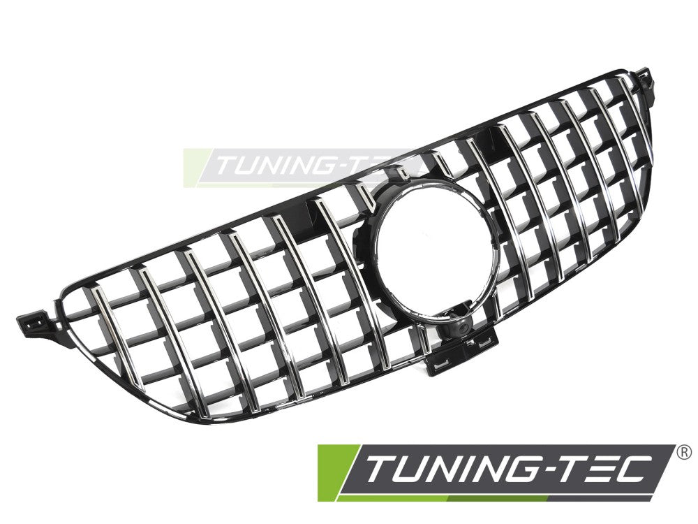 Sportgrill Schwarz/Chrom passend für Mercedes GLE C292 15-19