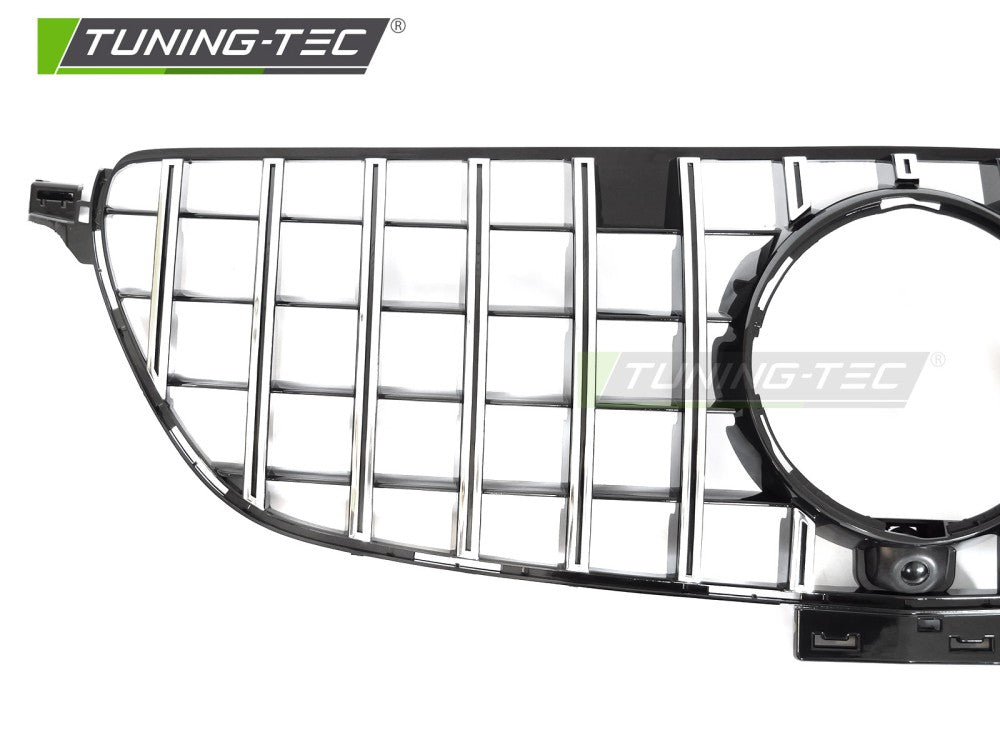 Sportgrill Schwarz/Chrom passend für Mercedes GLE C292 15-19