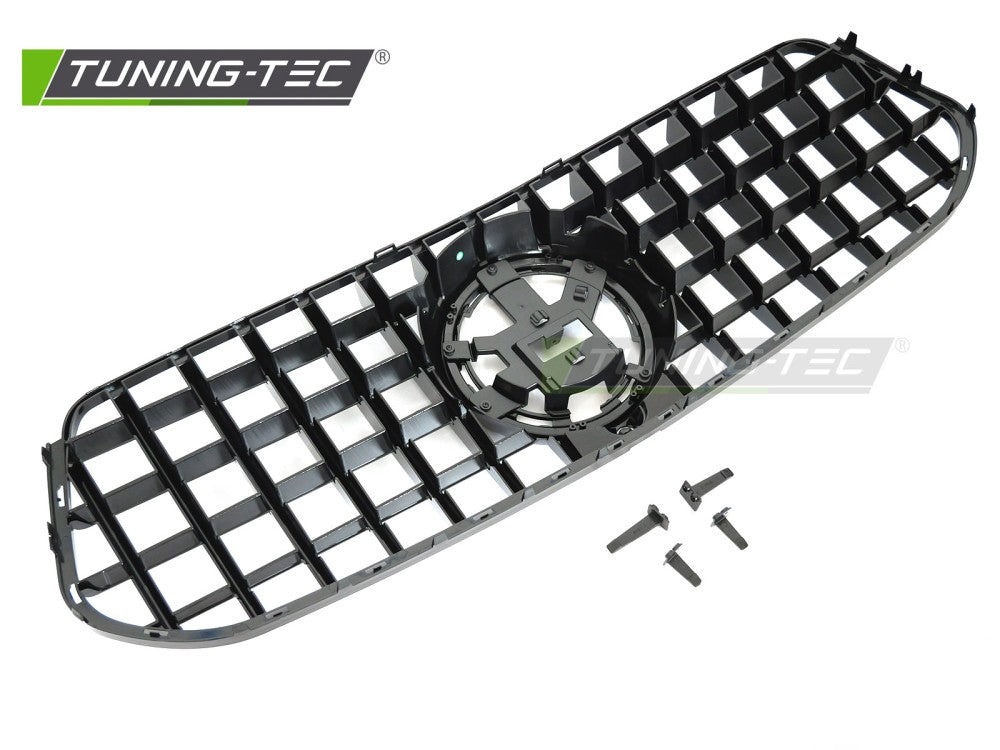 Sportgrill Schwarz/Chrom passend für Mercedes GLE V167 / C167 19-23