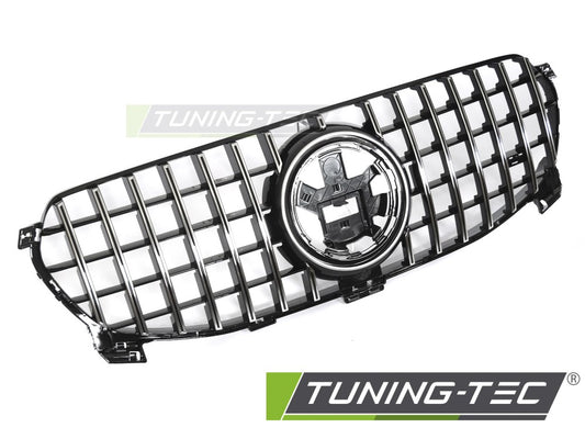 Sportgrill Schwarz/Chrom passend für Mercedes GLE V167 19-23