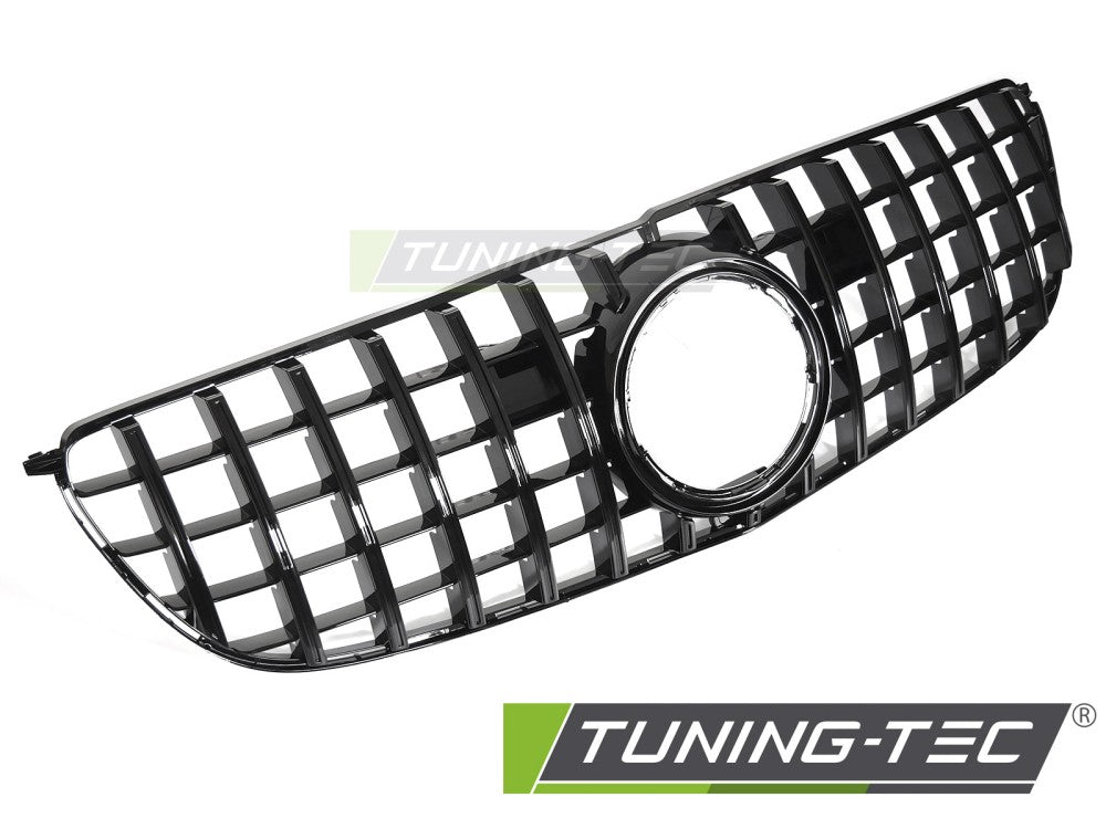 Sportgrill Schwarz glänzend passend für Mercedes GLS X166 15-19