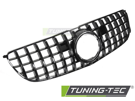 Sportgrill Schwarz glänzend passend für Mercedes GLS X166 15-19