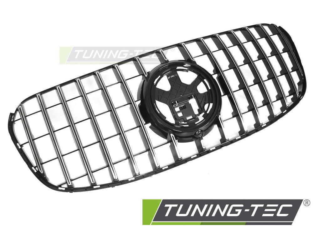 Sportgrill Schwarz/Chrom passend für Mercedes GLS X167 23-