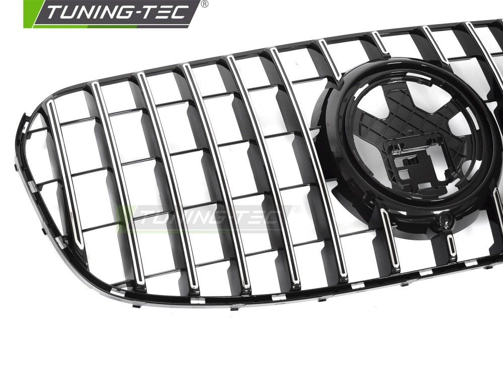 Sportgrill Schwarz/Chrom passend für Mercedes GLS X167 23-