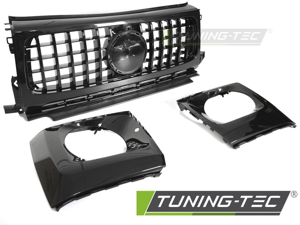 Sportgrill Schwarz glänzend passend für Mercedes G-CLASS W464 18-24