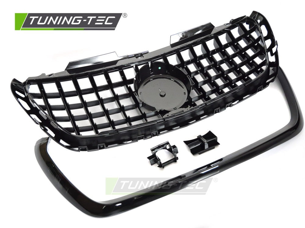 Sportgrill Schwarz glänzend passend für Mercedes SPRINTER W907 18-22