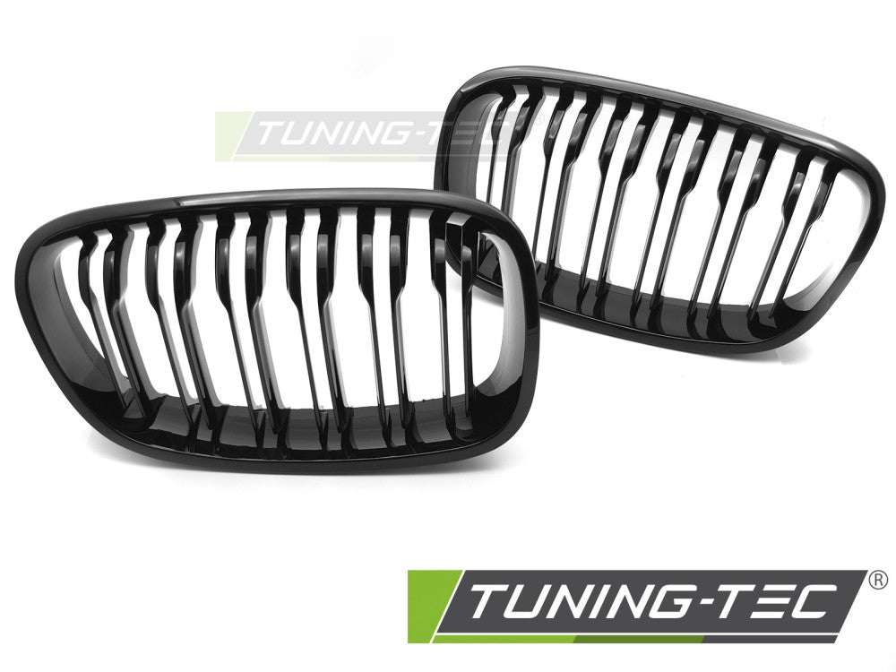 Sportgrill Sportausführung Schwarz glänzend Doppelsteg passend für BMW F20 / F21 11-14