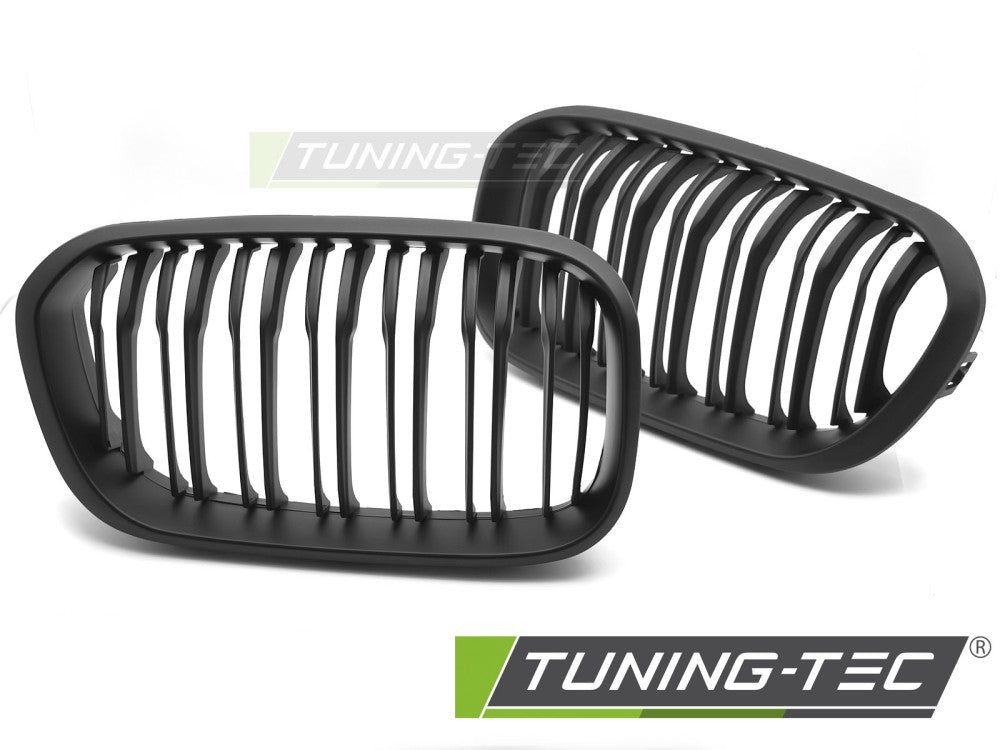 Sportgrill Sportausführung Schwarz matt Doppelsteg passend für BMW F20 / F21 LCI 15-18