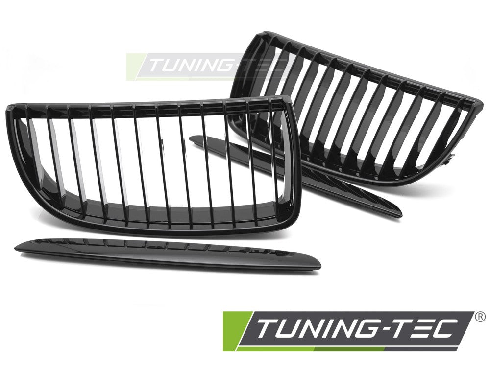 Sportgrill Schwarz glänzend passend für BMW E90 / E91 05-08