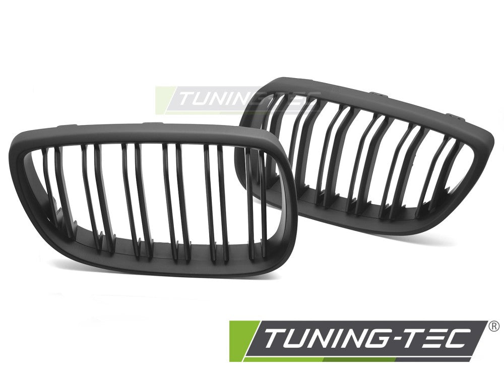 Sportgrill Sportausführung Schwarz matt Doppelsteg passend für BMW E92 / E93 06-10