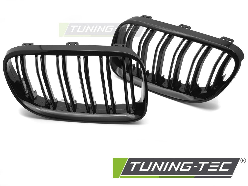 Sportgrill Sportausführung Schwarz glänzend Doppelsteg passend für BMW E92 / E93 LCI 10-13