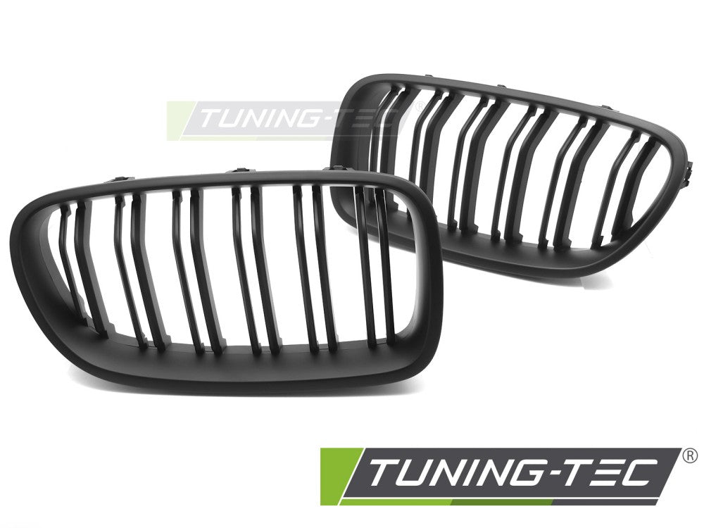 Sportgrill Sportausführung Schwarz matt Doppelsteg passend für BMW F10 / F11 10-16