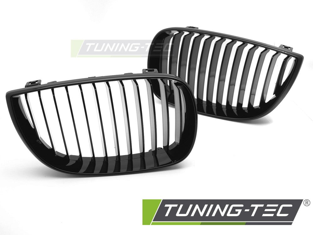 Sportgrill Schwarz glänzend passend für BMW E87 04-07