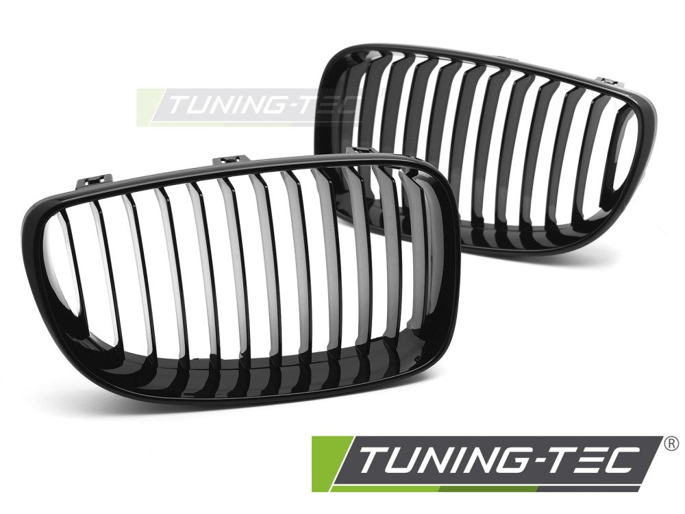 Sportgrill Schwarz glänzend passend für BMW E87 / E88 / E81 / E82 07-13