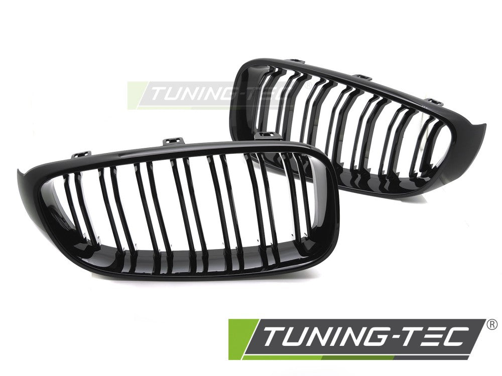 Sportgrill Sportausführung Schwarz glänzend Doppelsteg passend für BMW F34 GRAN TURISMO 13-17