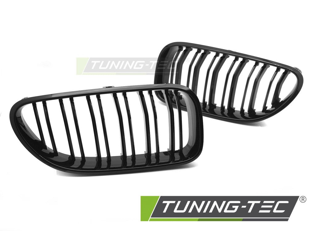 Sportgrill Sportausführung Schwarz glänzend Doppelsteg passend für BMW F12 / F13 11-18