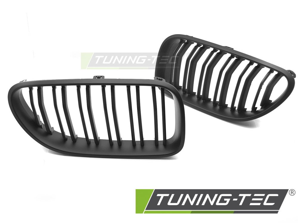Sportgrill Sportausführung Schwarz matt Doppelsteg passend für BMW F12 / F13 11-18