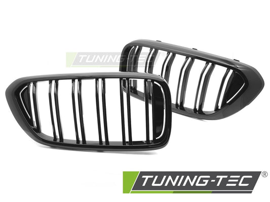 Sportgrill Sportausführung Schwarz glänzend Doppelsteg passend für BMW G32 17-20