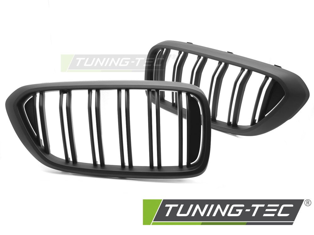 Sportgrill Sportausführung Schwarz matt Doppelsteg passend für BMW G32 17-20