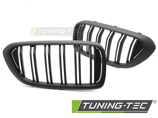 Sportgrill Sportausführung Schwarz matt Doppelsteg passend für BMW G32 17-20