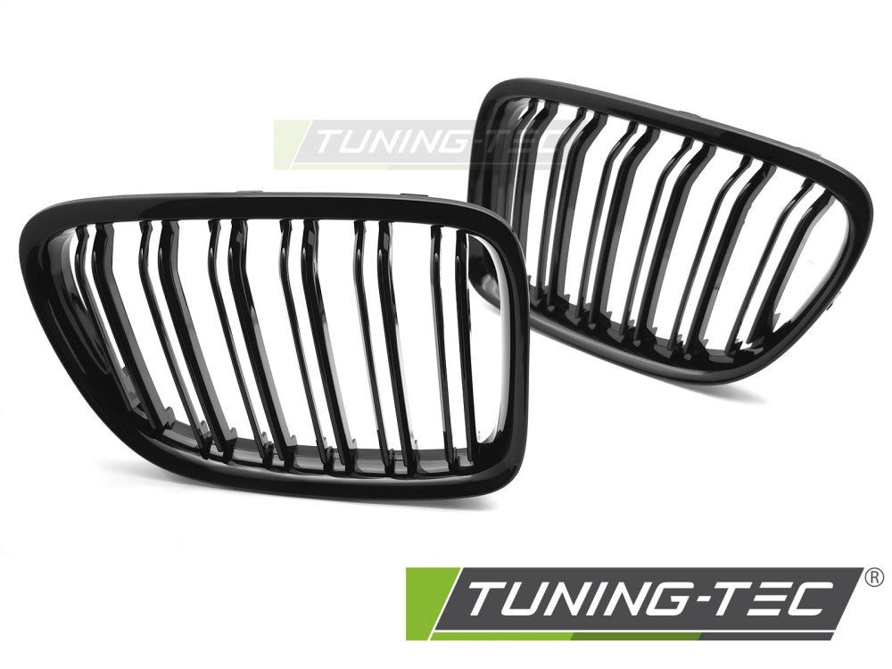 Sportgrill Sportausführung Schwarz glänzend Doppelsteg passend für BMW X1 E84 09-14